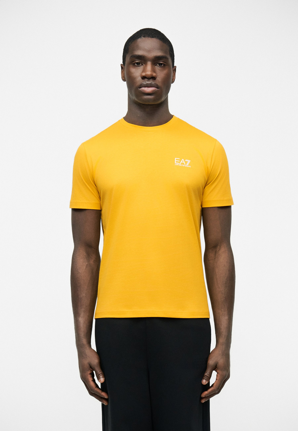 EA7 Emporio Armani UNISEX - Базовая футболка - Жёлтый