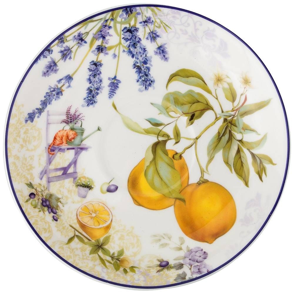 ЧАЙНАЯ ПАРА LEFARD "ПРОВАНС ЛИМОНЫ" 500 МЛ (КОР=18НАБ.)