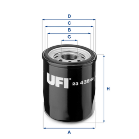 UFI - 2343800-UFI - Oil Filter