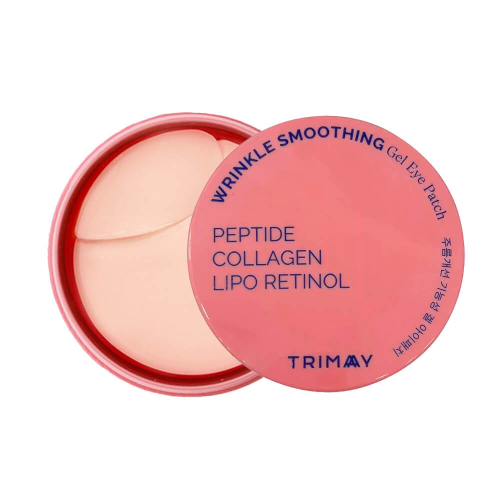 Патчи омолаживающие с пептидами, коллагеном и ретинолом Trimay Wrinkle Smoothing Gel Eye Patch