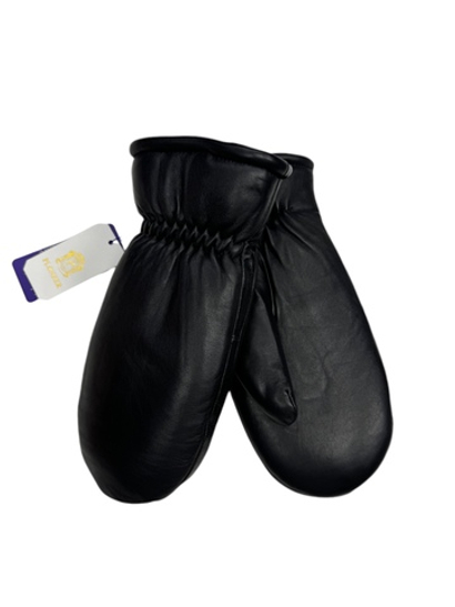 Варежки. Мужские. Материал верха: Кожаные высокого качества. Подклад: мутон. В упаковке 5 шт.