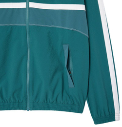 Мужской теннисный костюм Lacoste Sport x Novak Djokovic Sportsuit - hydro blue