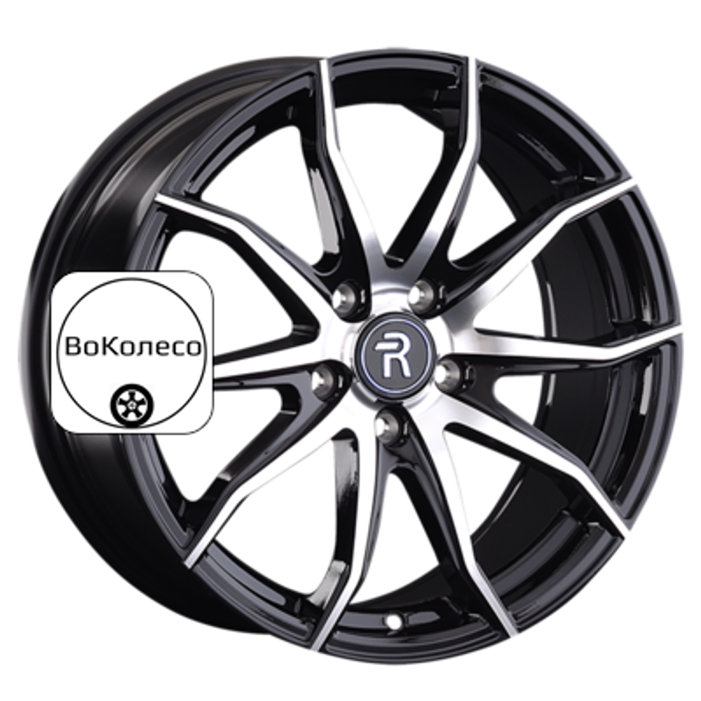 8x18/5x114,3 ET30 D60,1 LX184 BKF (конус, C570) Replay