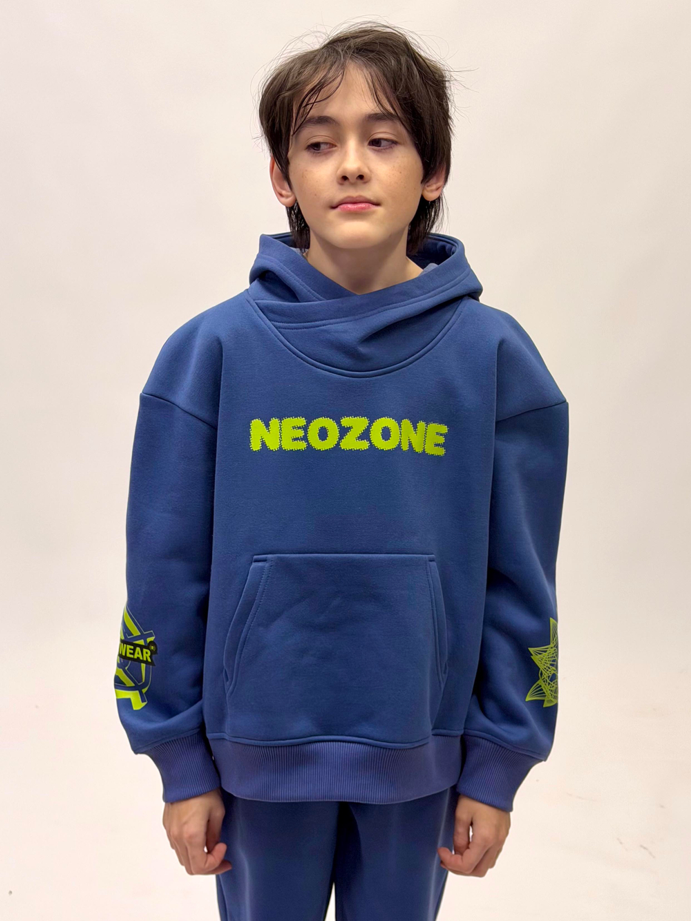 Брюки трикотажные с начесом для мальчика 9-18 лет Милашка Сьюзи