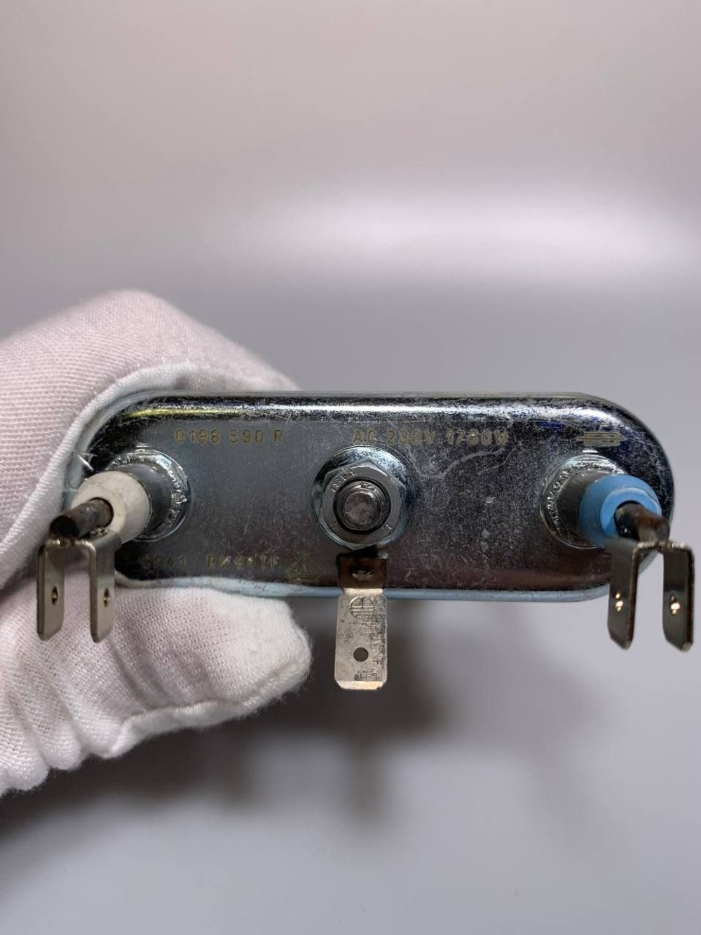 ТЭН 1750 Вт для стиральной машин чуть гнутый