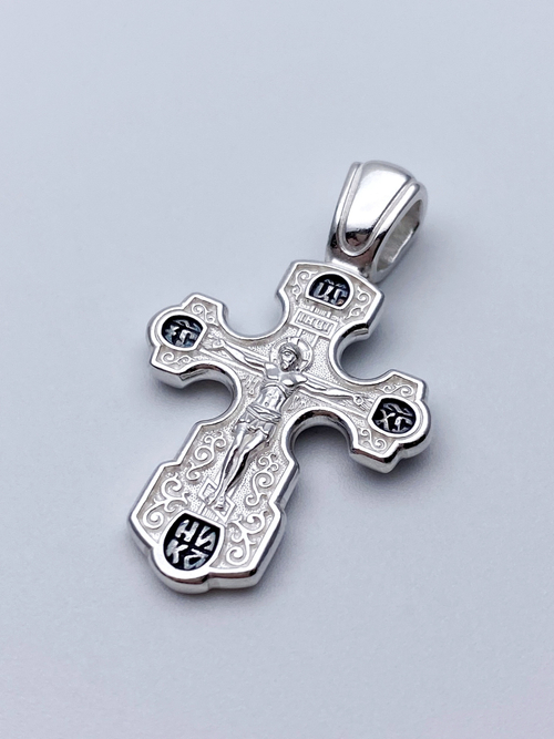 Крест из серебра/Частичное чернение