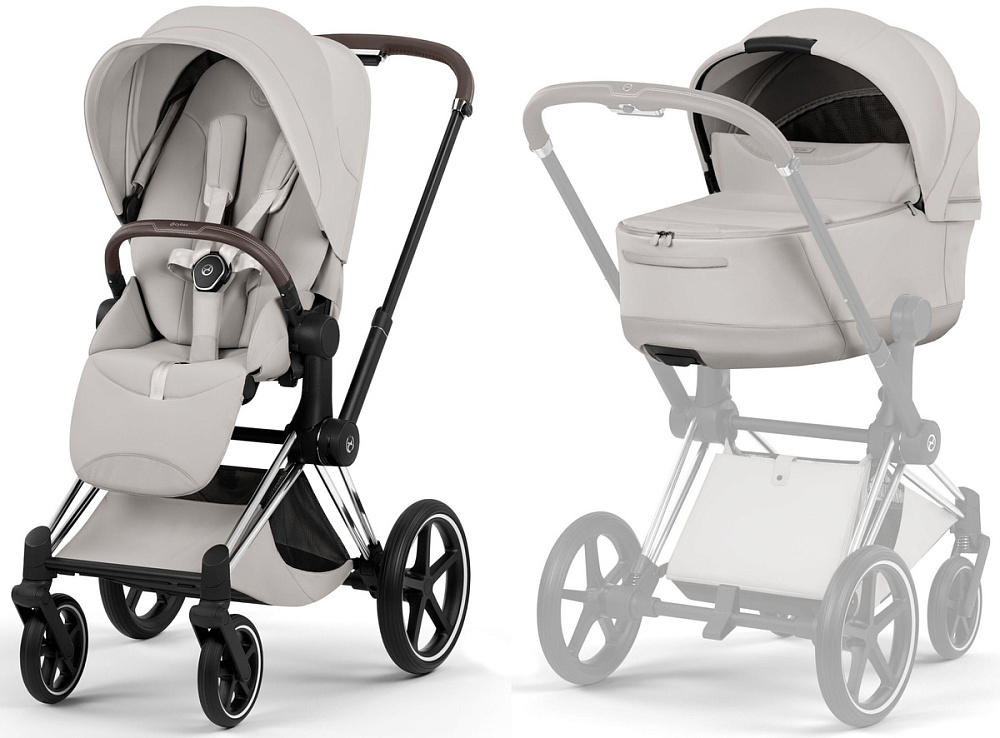 Коляска Cybex Priam V Chrome Style Collection 2 в 1 City Grey