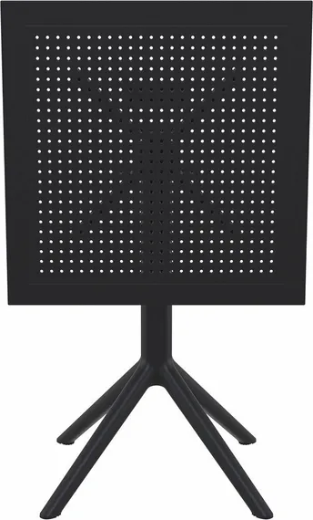 Стол пластиковый складной Sky Folding, 60х60 см, черный