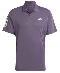 Мужское теннисное поло Adidas Club 3-Stripes Polo - Фиолетовый