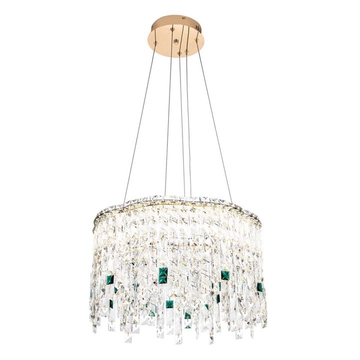 Подвесная светодиодная люстра Modelux ML.2317.500 GD