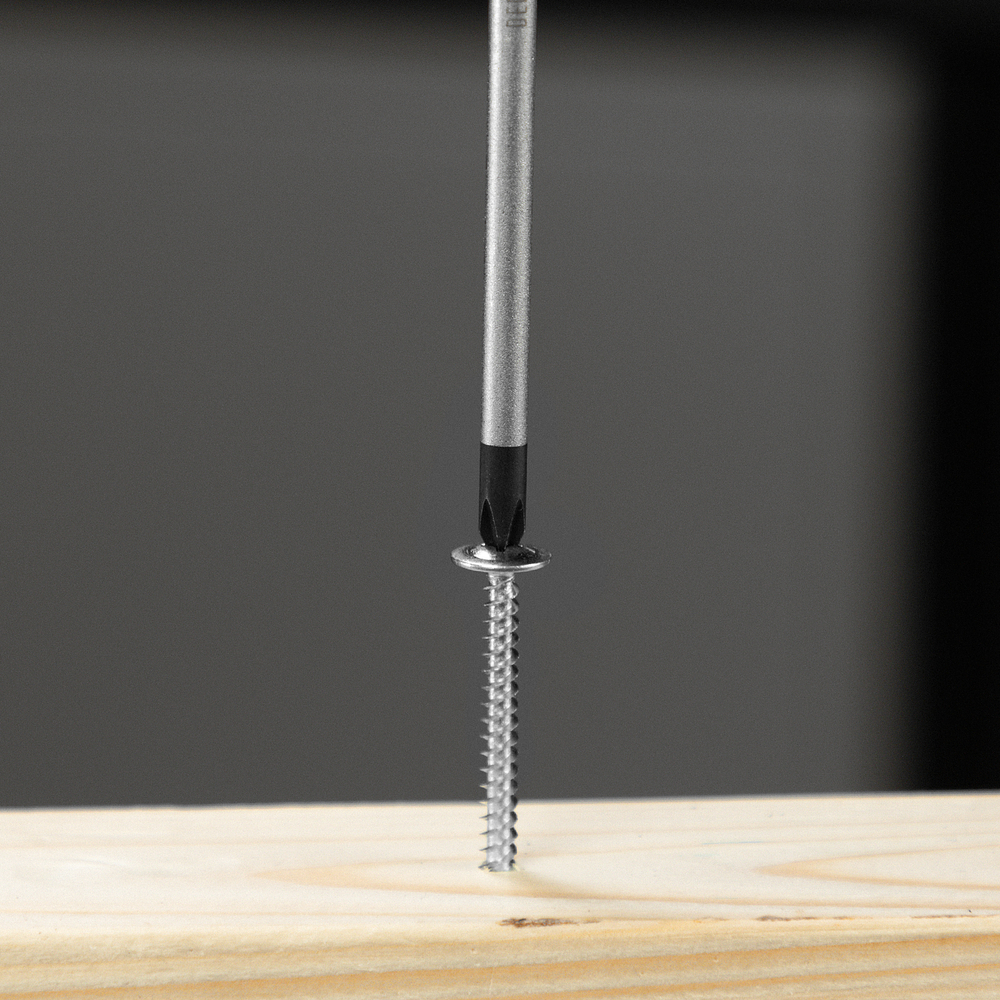 Отвертка, PH1х150 мм, S2, 3к рукоятка Denzel 121767