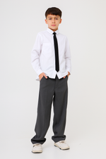 Брюки классика для мальчика, серые
