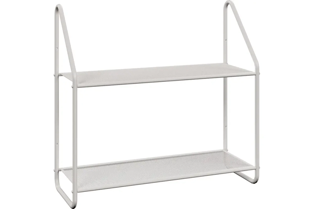 Этажерка настенная "БАРСЕЛОНА 22" (BARCELONA 22 wall storage rack) (Белый)