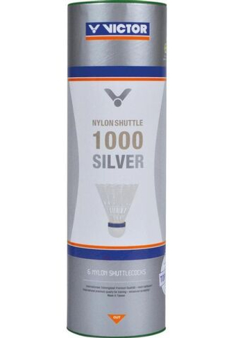Бадминтонные воланы Victor 1000 Silver (6P) - белые