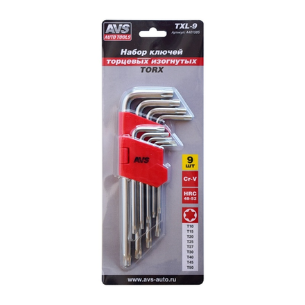 Наборы ключей 6-гранных и TORX
