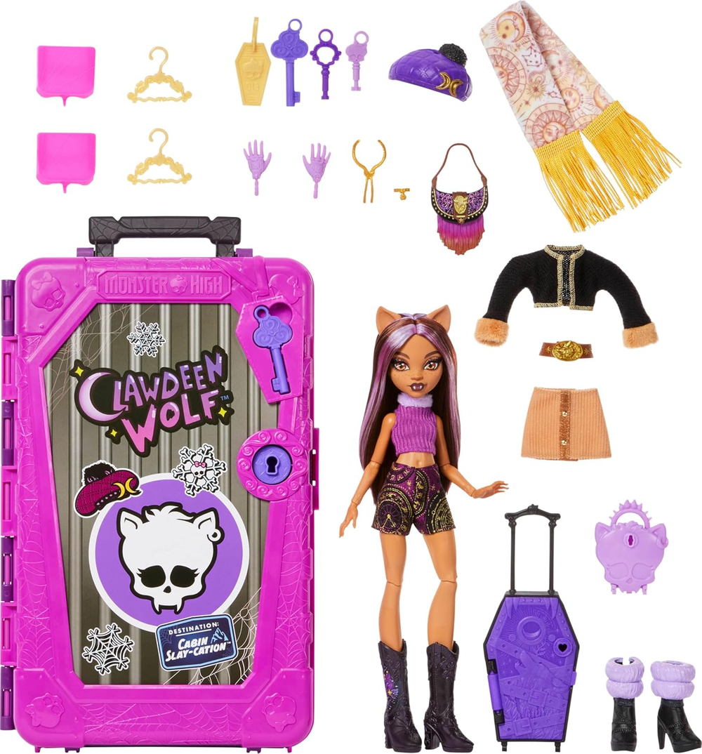 Кукла Monster High Skulltimate Клодин Cabin Slay-Cation