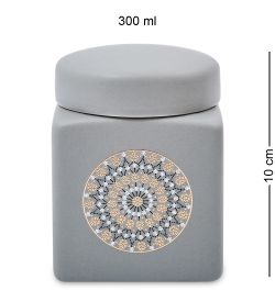 TJ-09/3 Керамическая банка мал. с крышкой