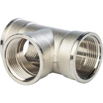 Тройник ВР никелированный  1 1/4"