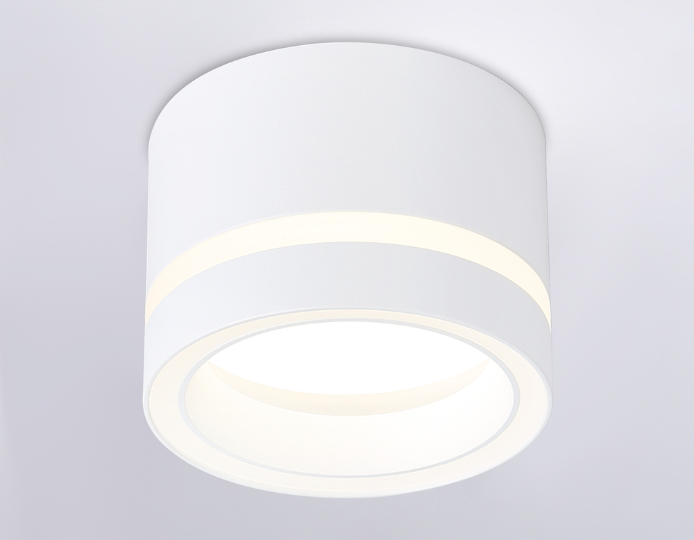 Накладной точечный светильник GX53 TN5245 WH белый GX53 max 12W D85*62