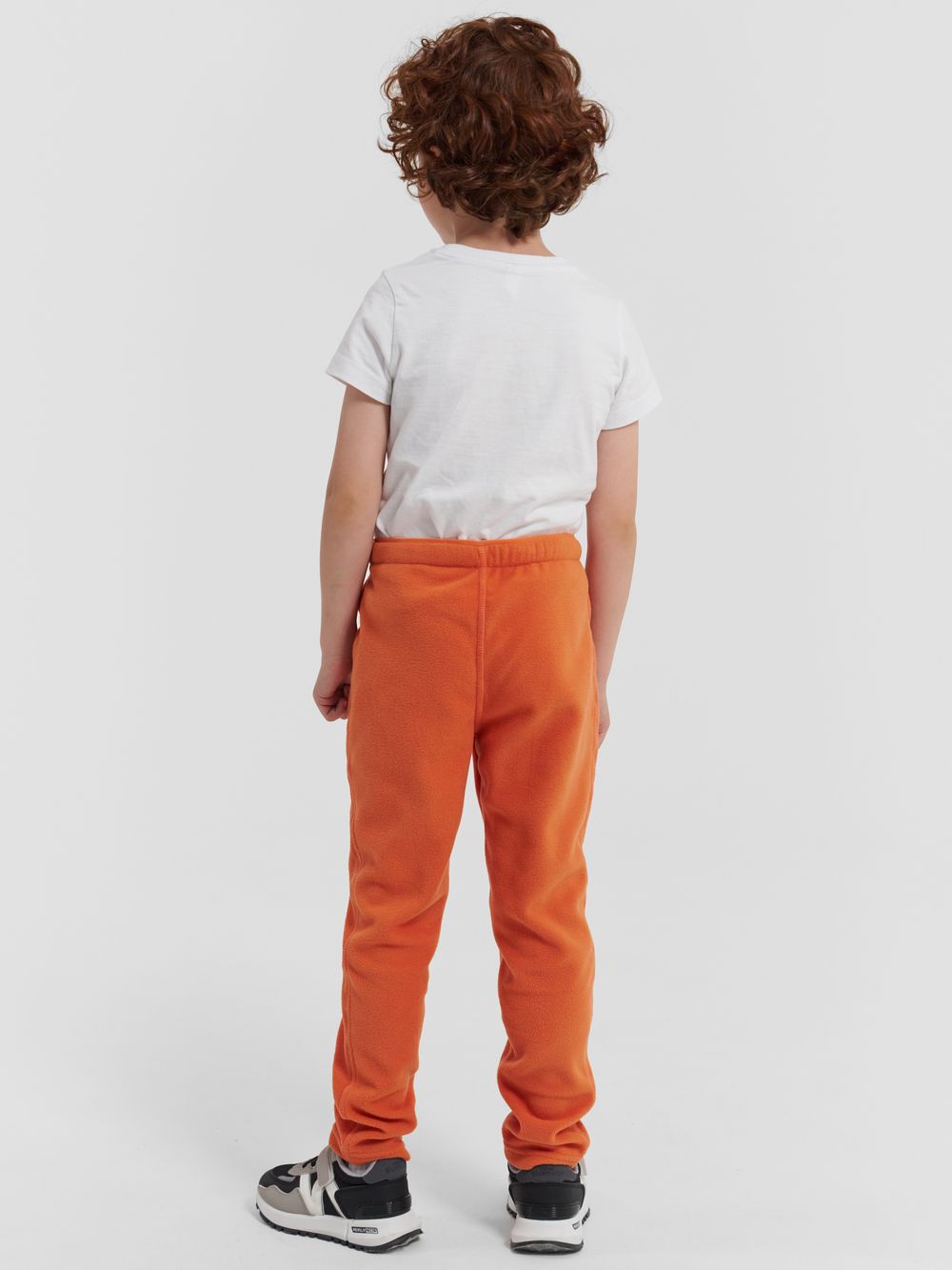 Детские брюки из флиса VITIM паприка