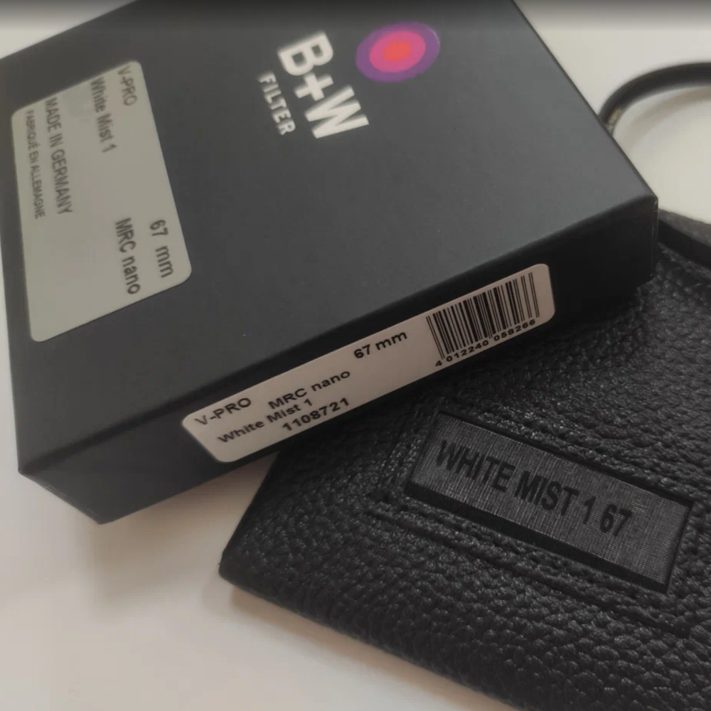 B+W V-Pro WHITE MIST 1 MRC nano 67mm. Светофильтр с эффектом "белого тумана"