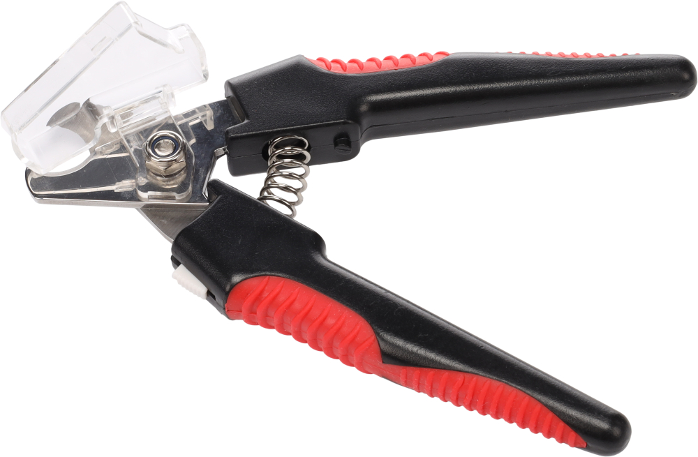 Когтерез 16 см, "Люкс" с контейнером для срезанных когтей, Flamingo