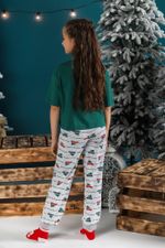 Костюм для девочки Каникулы-1.1 Виотекс ЗЕЛЁНЫЙ