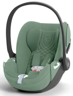 Коляска Cybex Coya Rosegold Frame Cloud T i-Size Leaf Green Plus Leaf Green с дождевиком и бампером
