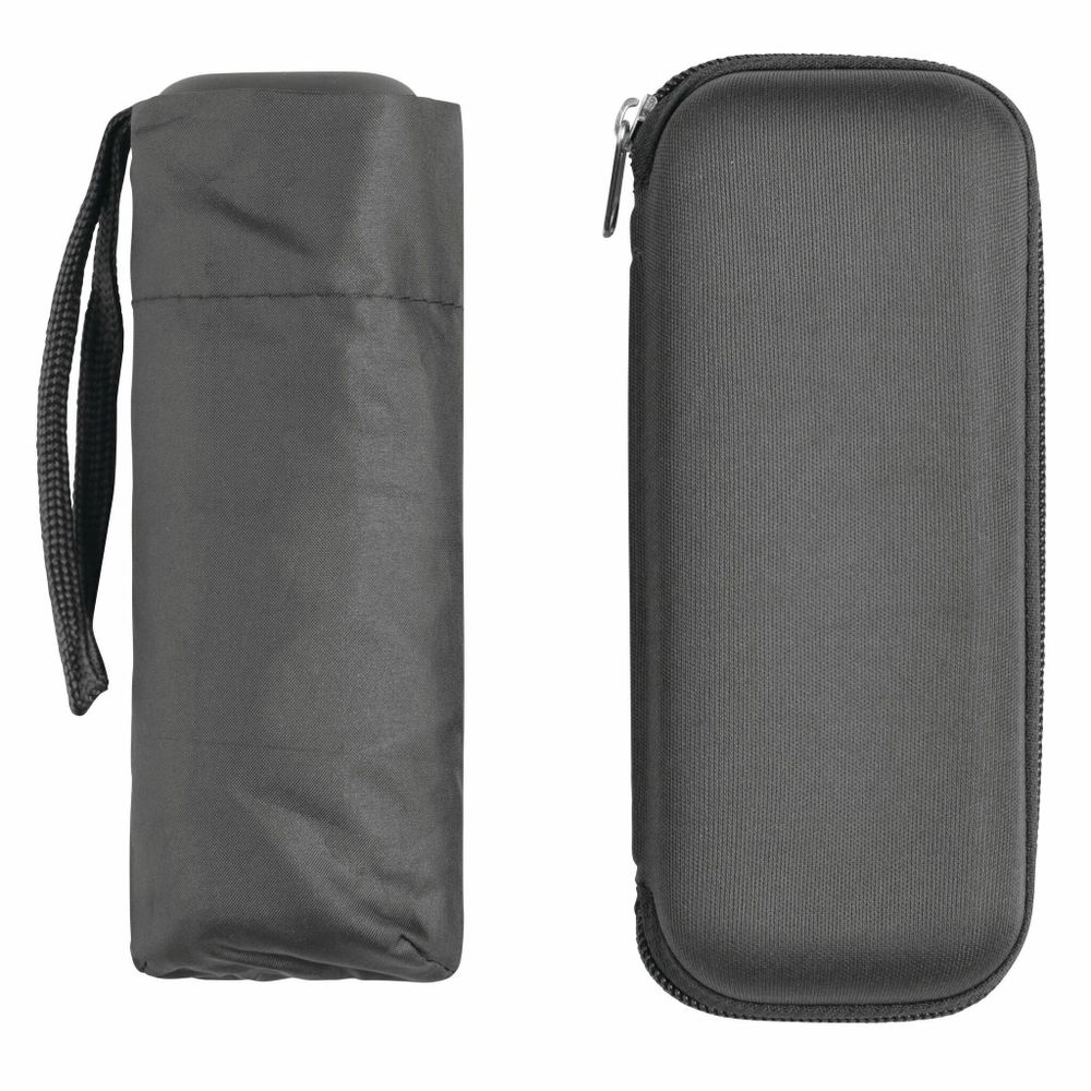 Алюминиевый складной зонтик в футляре POCKET