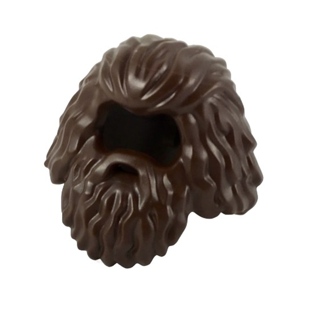 Лохматые Волосы с Бородой 37784 Dark Brown