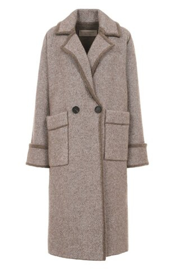 Двубортное пальто D.EXTERIOR