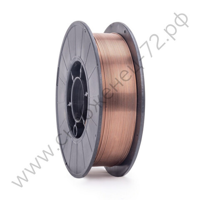 Проволока сварочн. омедн. ER70S-6 (ан.Св08Г2С) д.1,0мм D200 (5кг) Foxweld