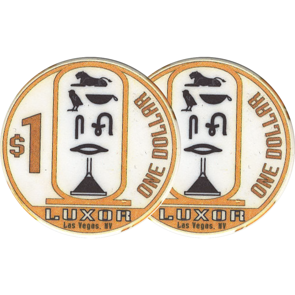 Luxor Casino $1 Chip №1