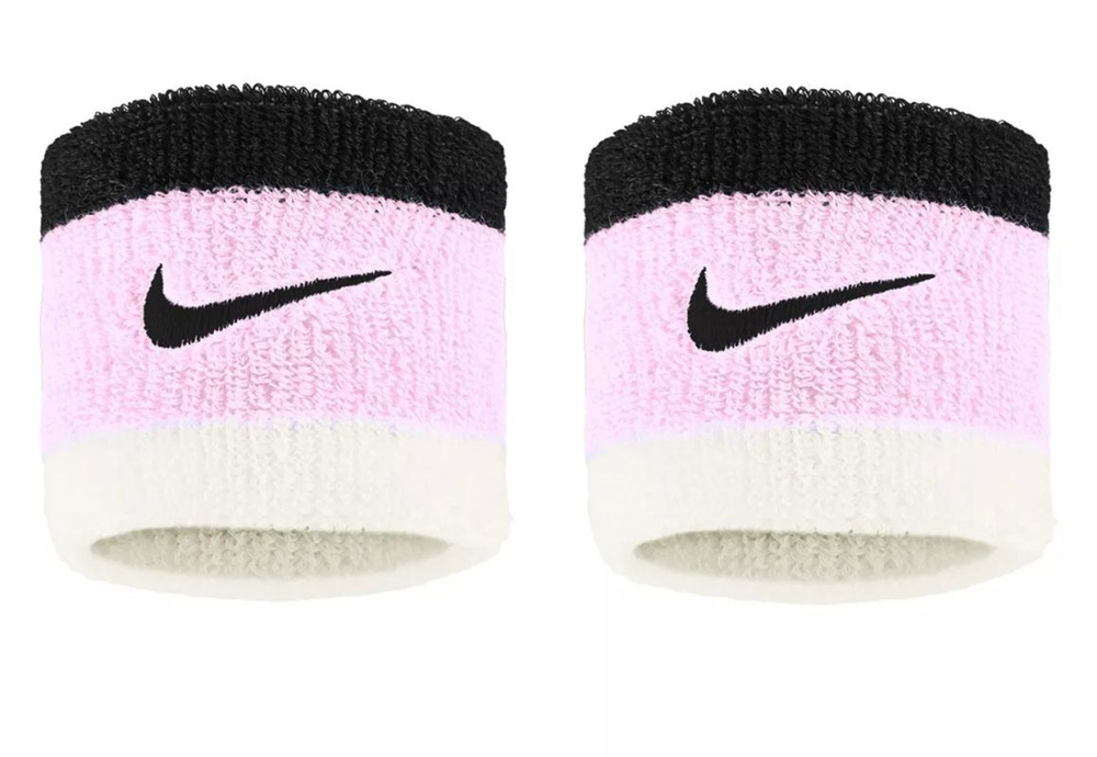 Напульсник теннисный Nike Swoosh 2P - разноцветный
