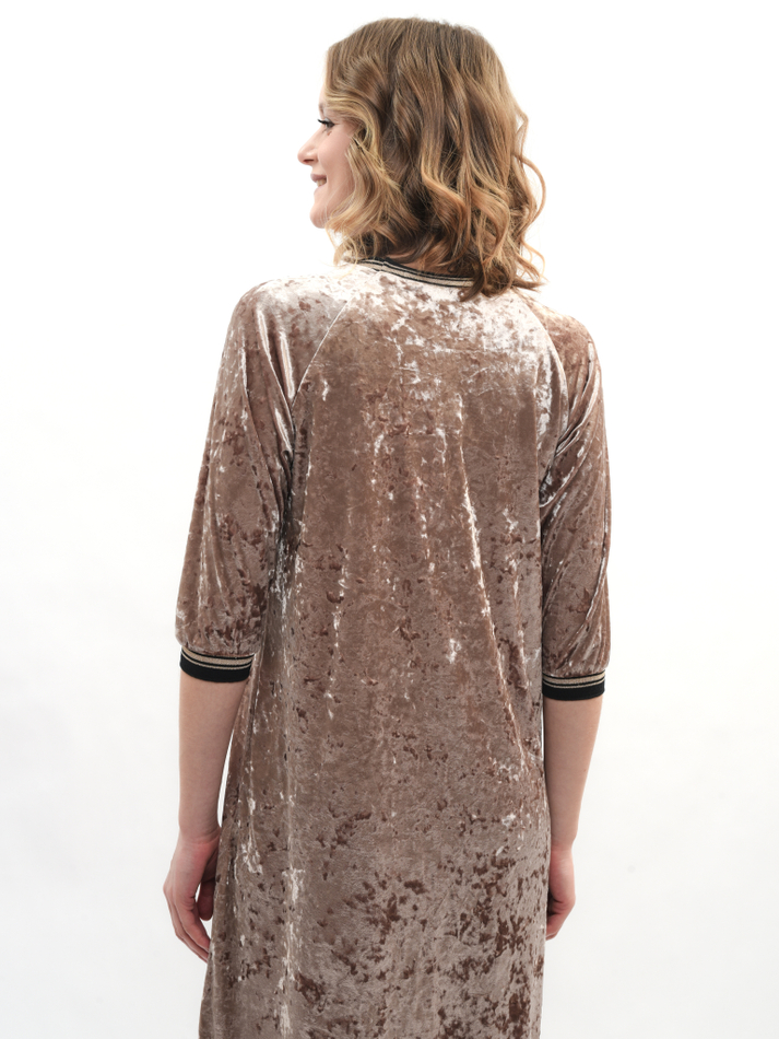 Платье женское бархатное