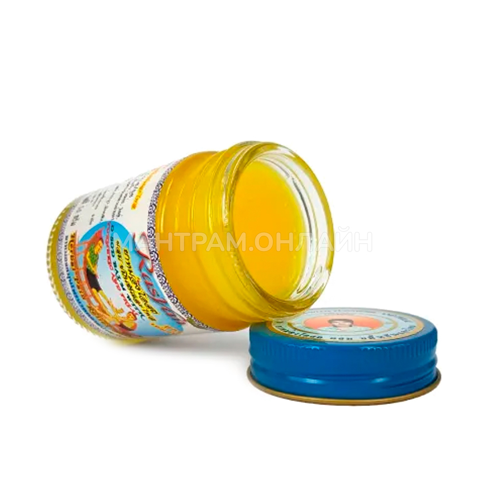 Бальзам Rasyan Herbal Pain Relief Balm с куркумой согревающий для растирания мышц и суставов 50 г