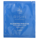 Rishi Tea, органический чай с растительной смесью, гибискус и черника, без кофеина, 15 пакетиков, 48 г (1,69 унции)