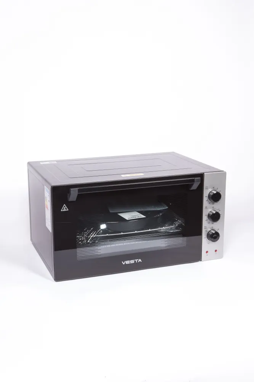 Электрическая мини-печь VESTA MP-V 2336 PL серо-черная
