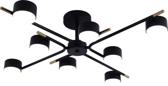 GX3749-8 BK+COPPER (1) Люстра RL