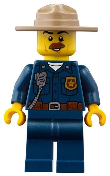 Конструктор LEGO City 60174 Полицейский участок в горах