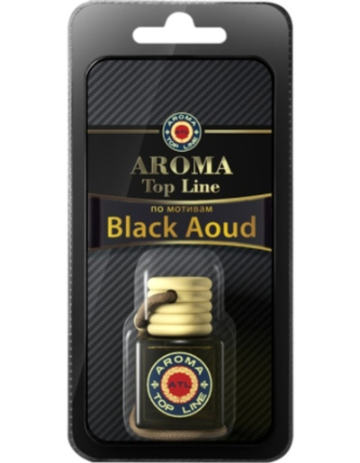 Aroma Top Line Ароматизатор в стеклянном флаконе Black Aoud