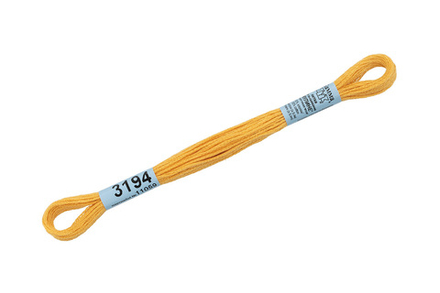 Мулине  "Gamma", 100% хлопок, 8 м, №3194