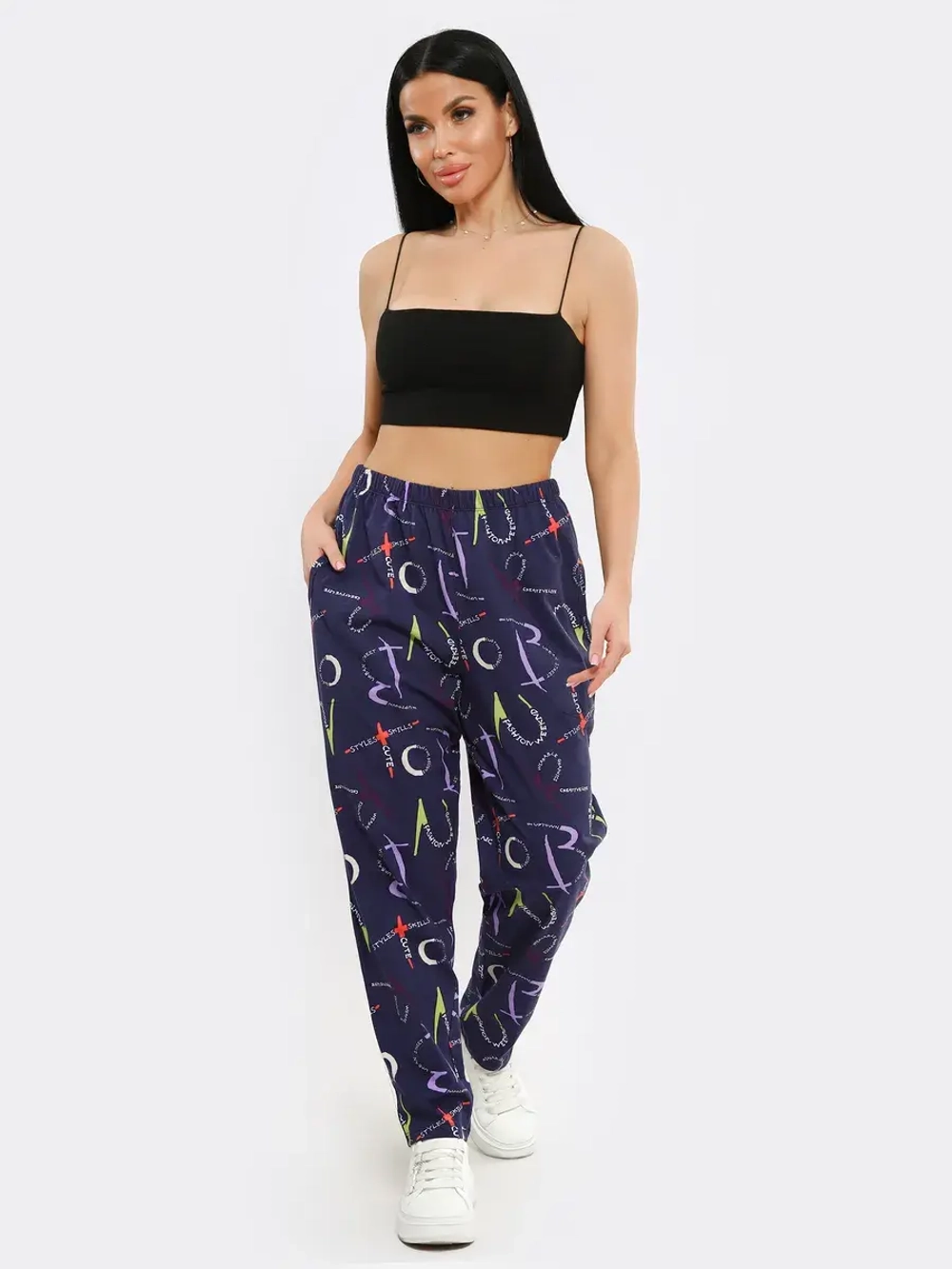 Брюки женские большие размеры