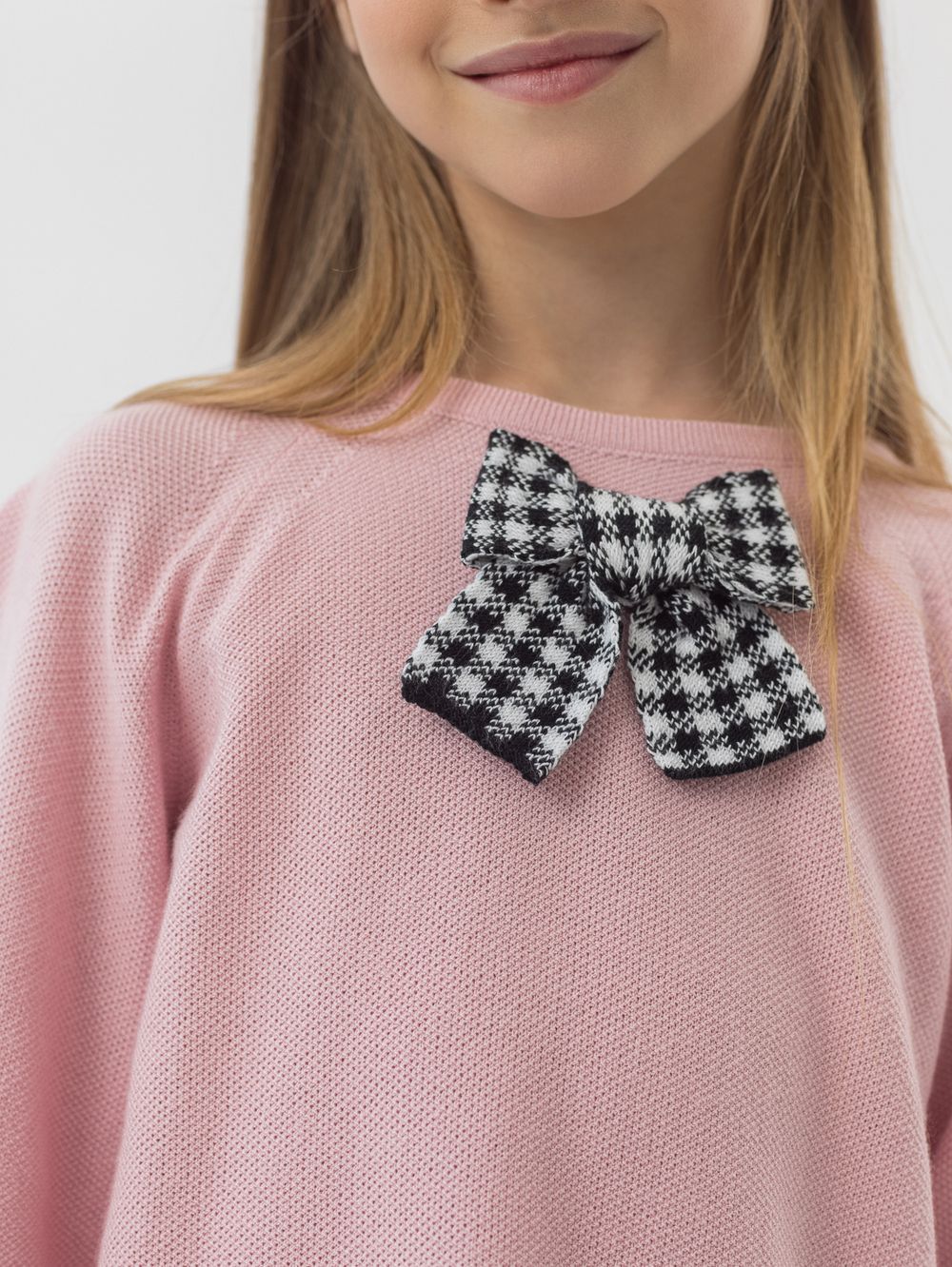 Джемпер бледно-розовый для девочки арт. АТ824-1