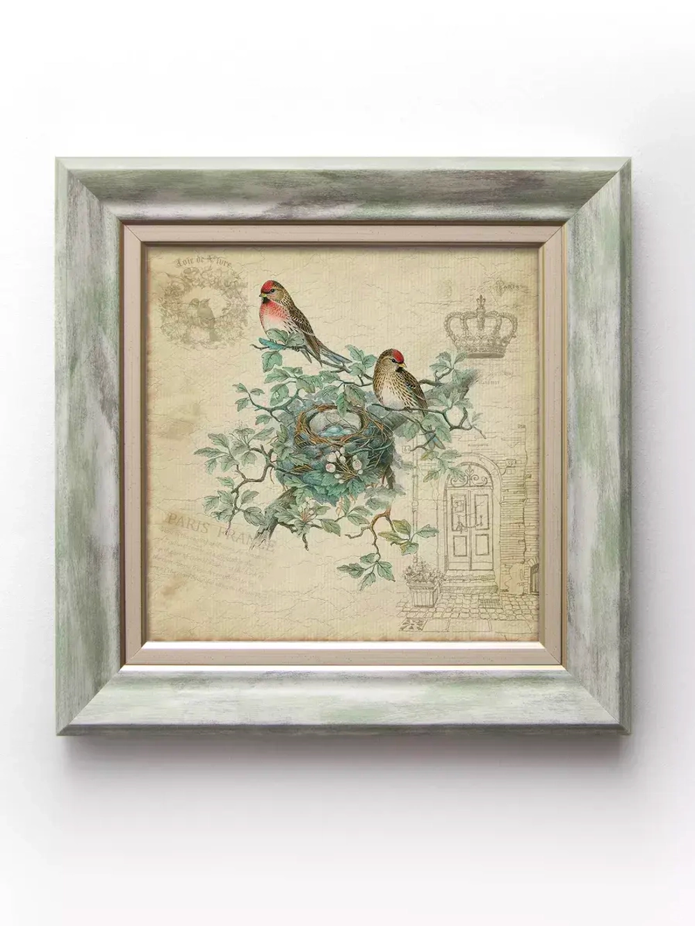 Картина на стену интерьерная на холсте 27,5*27,5 см