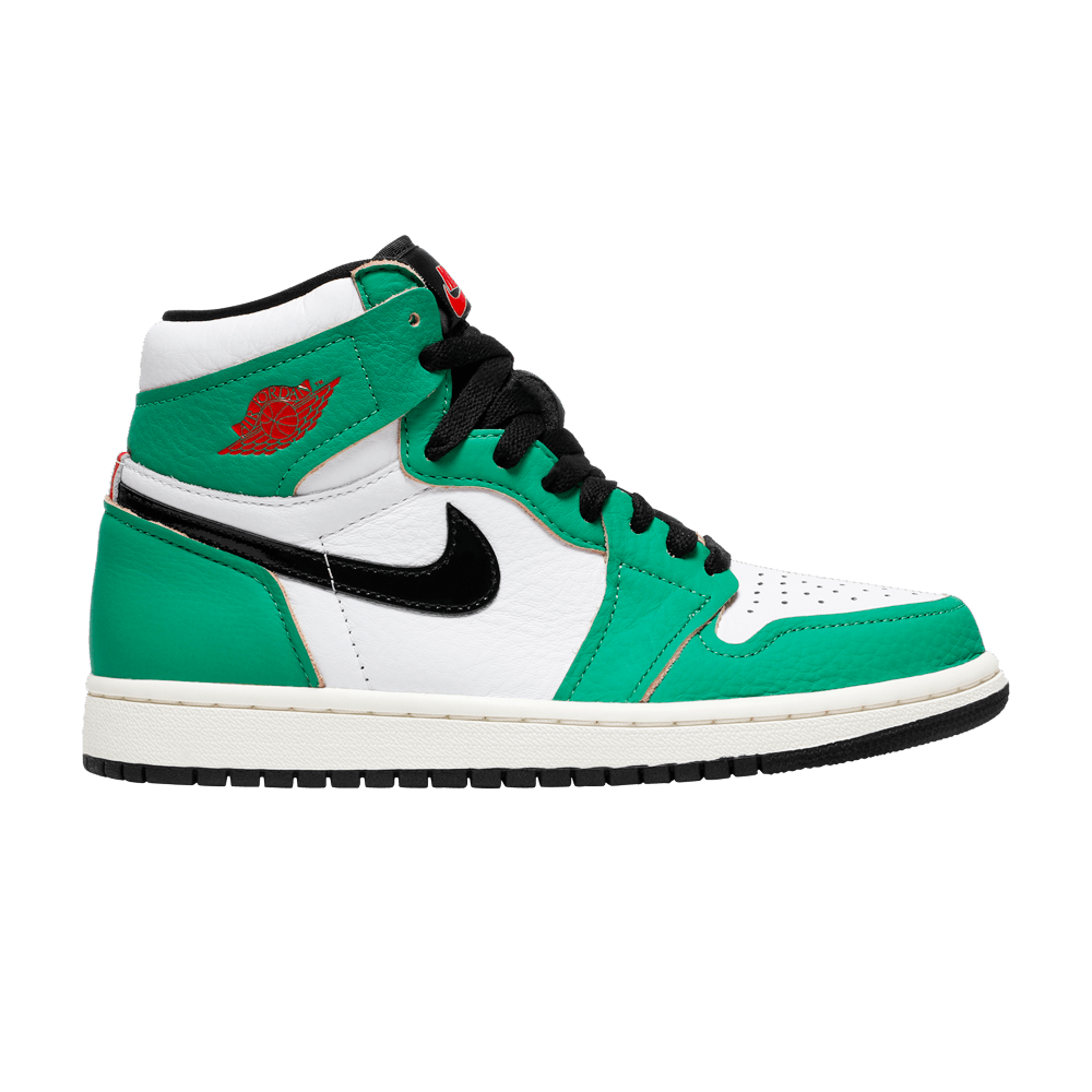 Кроссовки Jordan Air Jordan 1 Retro High Og "Lucky Green" (Женская размерная сетка)