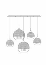 Подвесной светильник Maytoni P140-PL-170-5-G