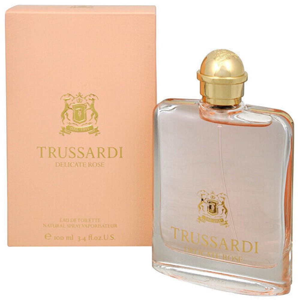 Цветочная туалетная вода Trussardi Delicate Rose EDT для женщин