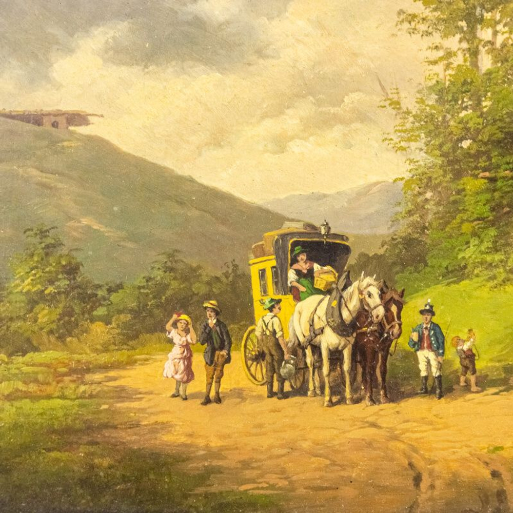 Картина «Дилижанс»