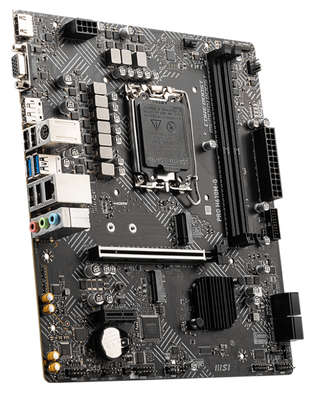 Материнская плата mATX MSI PRO H610M-G